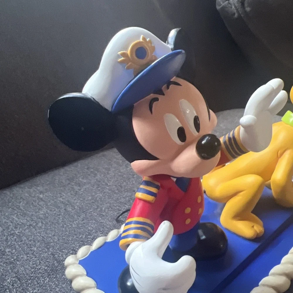 Disney Cruise Line Mickey Mouse and Pluto Frame For 4